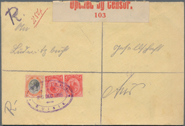 Südwestafrika - Stempel: 1916, "STATION MASTER'S OFFICE KUIBIS 26 DEC 1916", Violet Oval Dater, Clea - Sud-Ouest Africain Allemand