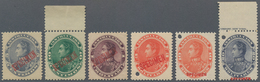 Venezuela - Stempelmarken: 1893/1901, Six Different Revenue Stamps 'INSTRUCCION' (Bolivar) 5c. Grey - Venezuela