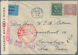 Vereinigte Staaten Von Amerika: 1940, Amphitheatre 50 C. And Prexie 20 C. Tied "GRAND RAPIDS NOV 18 - Lettres & Documents