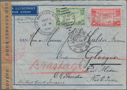 Vereinigte Staaten Von Amerika: 1940, Trans-pacific Airmails 20 C., 50 C. Tied "LOS ANGELES DEC 10 1 - Storia Postale