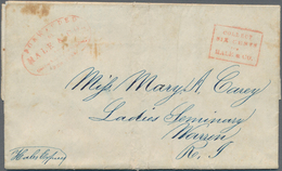 Vereinigte Staaten Von Amerika - Lokalausgaben + Carriers Stamps: 1845 "HALE & Co., New York": Stamp - Lokale Post