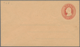 Vereinigte Staaten Von Amerika - Ganzsachen: 1853/55: 3c Nesbitt On Buff (Scott U5), Mint Entire, In - Autres & Non Classés