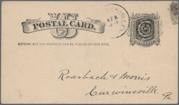 Vereinigte Staaten Von Amerika - Ganzsachen: 1883 Commercially Used Postal Stationery Card With Adve - Andere & Zonder Classificatie