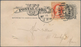 Vereinigte Staaten Von Amerika - Ganzsachen: 1883 Very Unusual Commercially Used Postal Stationery C - Autres & Non Classés