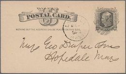 Vereinigte Staaten Von Amerika - Ganzsachen: 1883 Commercially Used Picture Postal Stationery Card W - Otros & Sin Clasificación