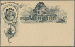 Vereinigte Staaten Von Amerika - Ganzsachen: 1893, Eleven Stationery Picture-cards 1 C "Worlds Colum - Sonstige & Ohne Zuordnung