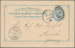 Vereinigte Staaten Von Amerika - Ganzsachen: 1898 New York Postal Stationery Pioneer Advertising Car - Andere & Zonder Classificatie