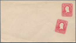 Vereinigte Staaten Von Amerika - Ganzsachen: 1904 Unused Postal Stationery Envelope 2 Cents Red On W - Autres & Non Classés