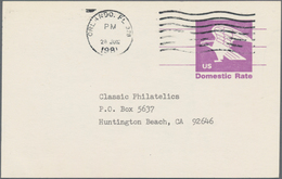 Vereinigte Staaten Von Amerika - Ganzsachen: 1981 Commercially Used Precanceled Postal Stationery Ca - Sonstige & Ohne Zuordnung