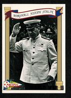 WWII Patriotic Pacific US : Maréchal Joseph STALINE - Josef STALIN Parti Communiste Sovietique    6,2 X 9 Cm SUPERBE - Altri
