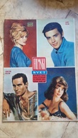 VINTAGE 1964 YUGOSLAVIA FILM MOVIE MAGAZINE NEWSPAPERS BRIGITTE BARDOT CHARLTON HESTON ALAIN DELON NATALIE WOOD - Langues Slaves