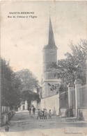 ¤¤  -  SAINT-HERMINE   -   Rue Du Chateau Et L'Eglise     -  ¤¤ - Sainte Hermine