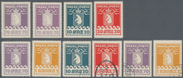 Dänemark - Grönländisches Handelskontor: 1915/1937, Nice Collection Of 29 Pakke-Porto-Stamps. Michel - Sonstige & Ohne Zuordnung