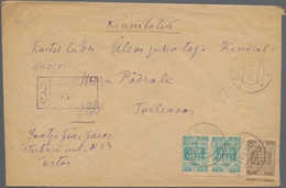 Estland: 1919, R Letter From Tartu To Tallinn, Rs. Arrival Stamp. - Estonie