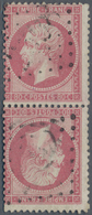 Frankreich: 1862, Napoleon 80c. Rose, Vertical Tête-bêche Pair, Fresh Colour And Well Perforated, Ob - Unused Stamps