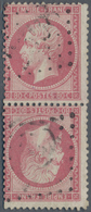 Frankreich: 1862, Napoleon 80c. Rose, Vertical Tête-bêche Pair, Fresh Colour And Well Perforated, Ob - Neufs