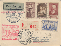 Frankreich: 1939. Frankreich/Essen/Mülheim-Fahrt. Vertragsstaaten-Überroller Vom 20.8.1939. Eine Von - Unused Stamps