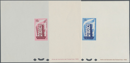 Frankreich: 1956, Cept, Both Values As Epreuve De Luxe, Maury 1076/77 €750,- - Unused Stamps
