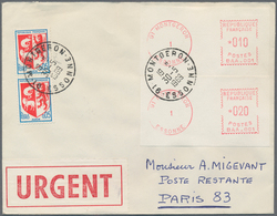 Frankreich - Automatenmarken: 1969, MONTGERON IM KREIS "BAA_001" In Type 2 (Bindestrich Tiefstehend) - Other & Unclassified