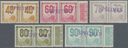 Frankreich - Postpaketmarken: 1944/1947, Parcel Post Stamps (train With Steam Locomotive - Societe N - Autres & Non Classés