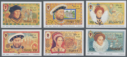 Großbritannien - Isle Of Man: 2003. Complete Set (6 Values) "400th Anniversary Of The Death Of Queen - Isle Of Man