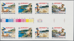 Großbritannien - Jersey: 1997, Self-adhesive Definitive Issue 'Tourism (1997)' Complete Set Of Four - Jersey