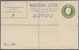 Irland - Ganzsachen: 1922/1923, Two And Three Pence Green Postal Stationery Cover Unused, Mi 300.- - Interi Postali