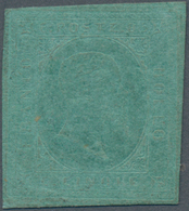 Italien - Altitalienische Staaten: Sardinien: 1853, 5 C Blue-green Unused With Original Gum, The Sta - Sardegna