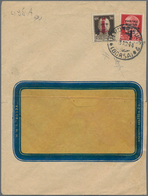 Italien: 1944. 20 C Red "Julius Cesar" With INVERTED Black Overprint "REPUBBLICA SOCIALE ITALIANA" W - Marcophilia