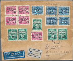 Jugoslawien - Volksrepubliken 1945: Istrien Und Slow. Küstenland: 1947. Registered Airmail Letter Fr - Andere & Zonder Classificatie