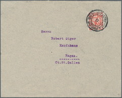 Liechtenstein - Besonderheiten: 1927, Schweizerische Feldpost Anlässlich Der Hochwasserkatastrophe A - Other & Unclassified