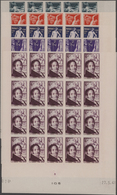 Monaco: 1948, 180th Birthday Of Francois-Joseph Bosio (sculptures) Complete Set Of Five In IMPERFORA - Neufs