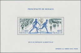 Monaco: 1991, Summer Olympics Barcelona And Winter Olympics Albertville 1992 Set Of Two Perforated S - Unused Stamps