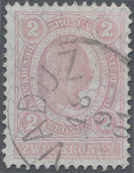Österreich: 1899, Freimarke 2 Kr Mit Stempelabschlag "VADUZ 18/9/01" Entwertet, "echt Und Einwandfre - Used Stamps