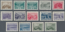Österreich: 1932, Freimarken Landschaften Im Kleinen Format, Kompletter Tadellos Postfrischer Satz V - Gebraucht