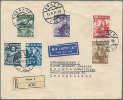 Österreich: 1933, Katholikentag, Vollständiger Satz Mit Tagesstempel GRAZ 1 / 13.XI.33 Auf Portorich - Used Stamps