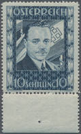 Österreich: 1936, Dollfuß 10 Schilling, Sauber Gezähntes, Einwandfrei Postfrisches Qualitätsstück Vo - Gebraucht