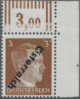 Österreich: 1945, I. Wiener Aushilfsausgabe, Nicht Verausgabte 3 Pf. Braun (helle Nuance) Mit Kopfst - Used Stamps