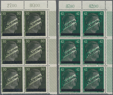 Österreich: 1945, III. Wiener Aushilfsausgabe 30 Pf. Grünoliv Und 42 Pf. Smaragdgrün Jeweils In Type - Used Stamps