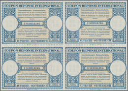 Österreich: 1952, April. Internationaler Antwortschein 3 Schilling (Typ London) In Einem Ungebraucht - Used Stamps