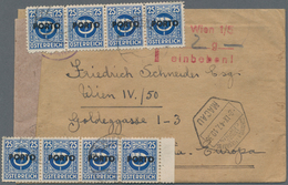 Österreich - Portomarken: 1947, INCOMING MAIL, Brief Aus Macau, Vs. Tagesstempel CORREIOS E TELEGRAF - Portomarken