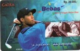 INDONESIA - BEBAS - TIGER WOODS  - THEMATIC SPORT GOLF - Indonesië