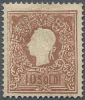 Österreich - Lombardei Und Venetien: 1859, 10 Soldi Lilabraun, Type II, Farbfrisches Und Gut Gezähnt - Lombardo-Vénétie