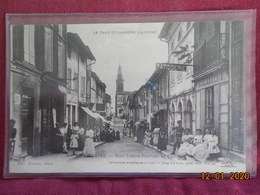 CPA - Lafrançaise - Rue Pernon Et Eglise - Lafrancaise