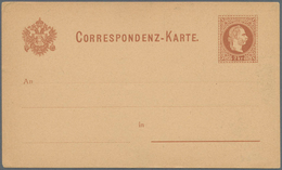 Österreich - Privatganzsachen: 1876 Frühe Ungebrauchte Ganzsachenbildpostkarte Mit Ansicht Von Zell - Altri & Non Classificati