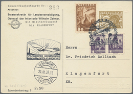 Österreich - Privatganzsachen: 1937, "VOLKSSPENDE Für Die Armee" 30g Ganzsachenkarte Mit Zusatzfrank - Altri & Non Classificati