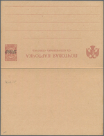 Russland - Post Der Bürgerkriegsgebiete: Republik Des Fernen Ostens: 1919/20 Two Unused Postal Stati - Sonstige & Ohne Zuordnung