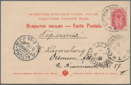 Russland - Besonderheiten: 1902, Postcard With View Of Bukhara Sent By TPO-Line 204 Chardshuy - Kras - Andere & Zonder Classificatie