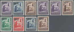 San Marino: 1933/1934, Overprints. Sassone 176/185 Mint Never Hinged. Catalogue Value 2300 € - Otros & Sin Clasificación