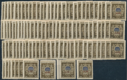 San Marino: 1946, Welfare, 100 X Sassone 297 Mint Never Hinged. Catalogue Value 5000.- €. - Altri & Non Classificati